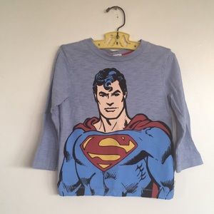Gap DC Superman 3T blue shirt